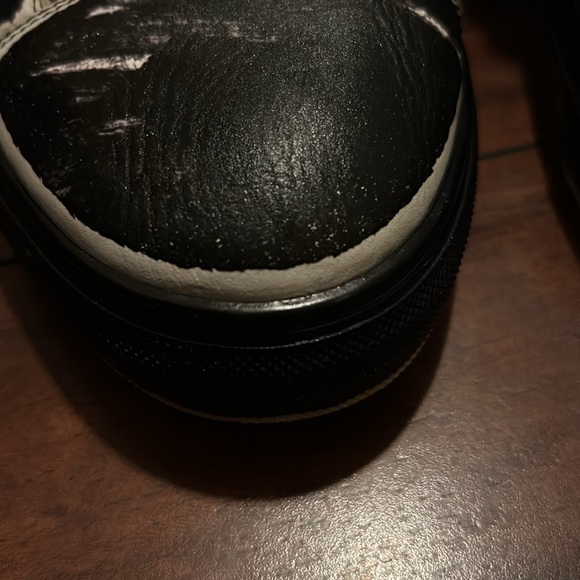 Balenciaga Arena Leather High-Top Sneakers Trainers Shoes Trainers Distressed 42 - Picture 11 of 12